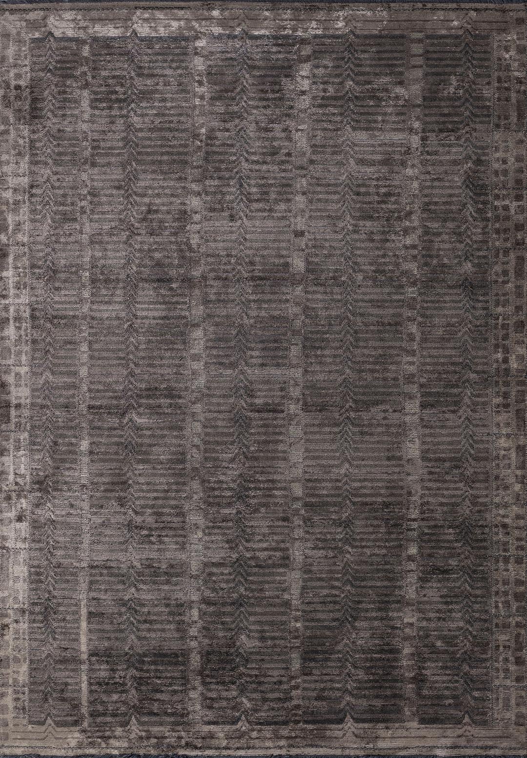 INCA ANTHRACITE - DARK GREY - BEIGE RUG