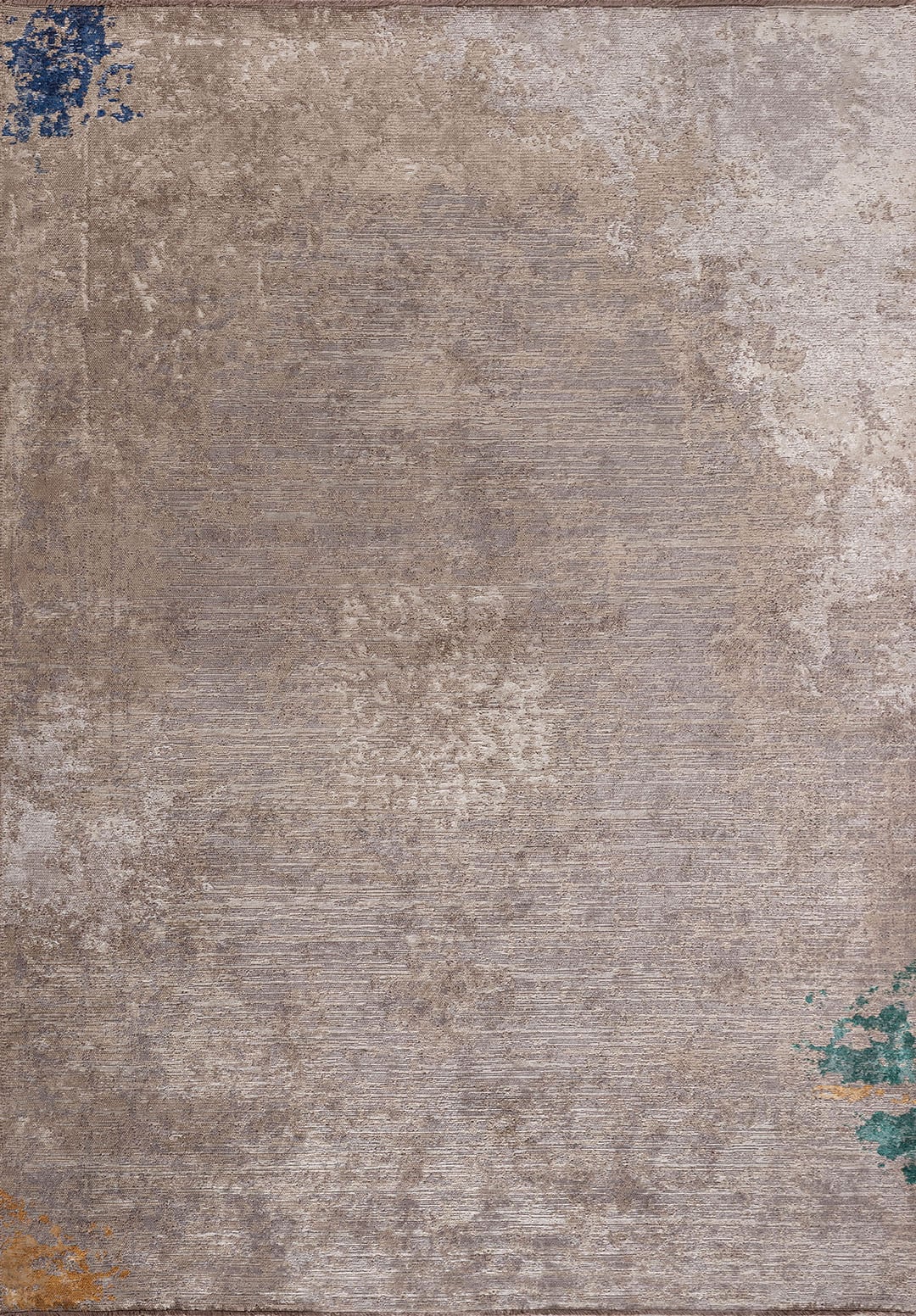 MEDALLION BONE - BEIGE - GREY - GOLD - DARK GREEN - NAVY BLUE RUG