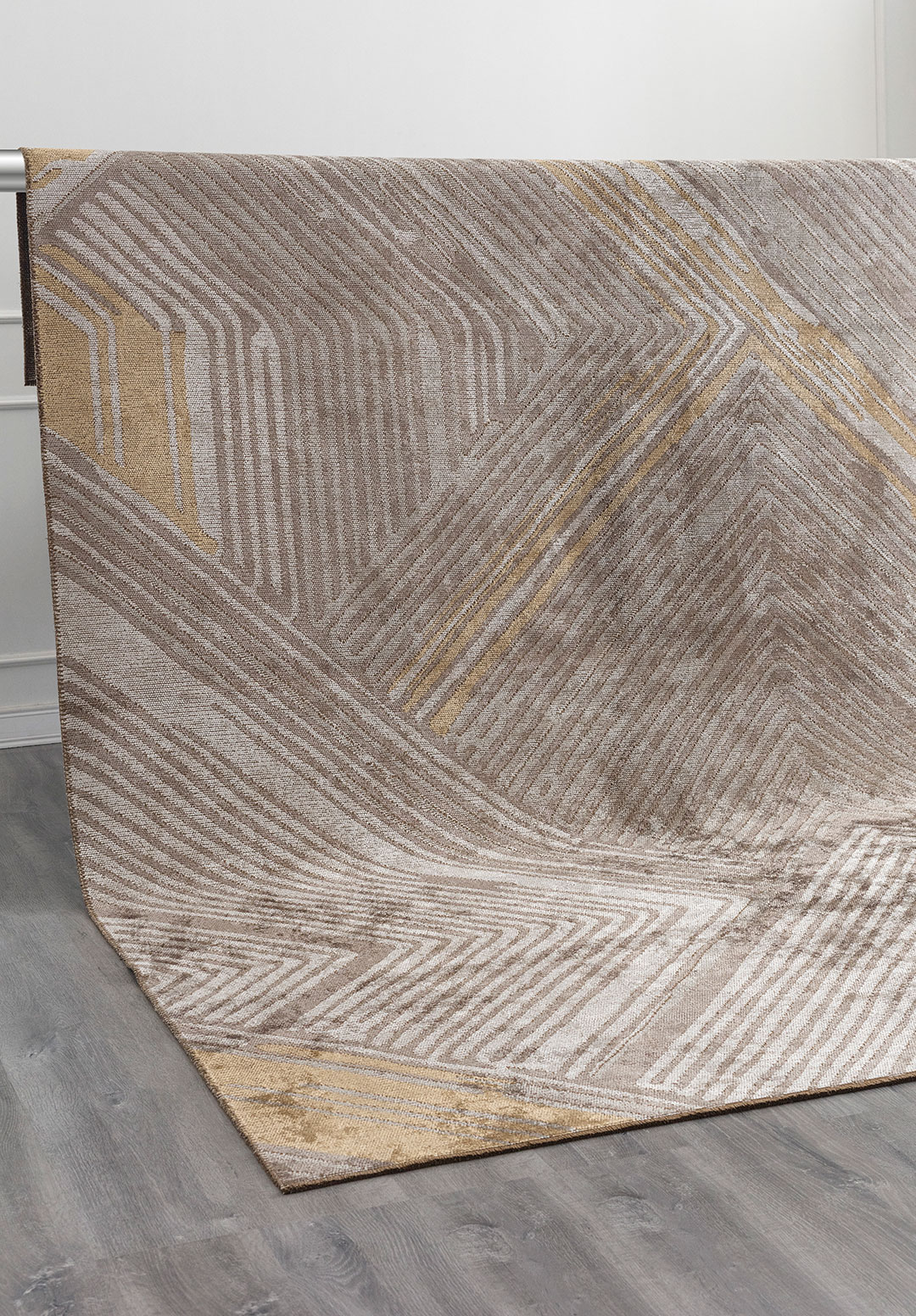 CAVERN DARK GREY - DARK BEIGE - GREY - LIGHT GREY RUG - 4