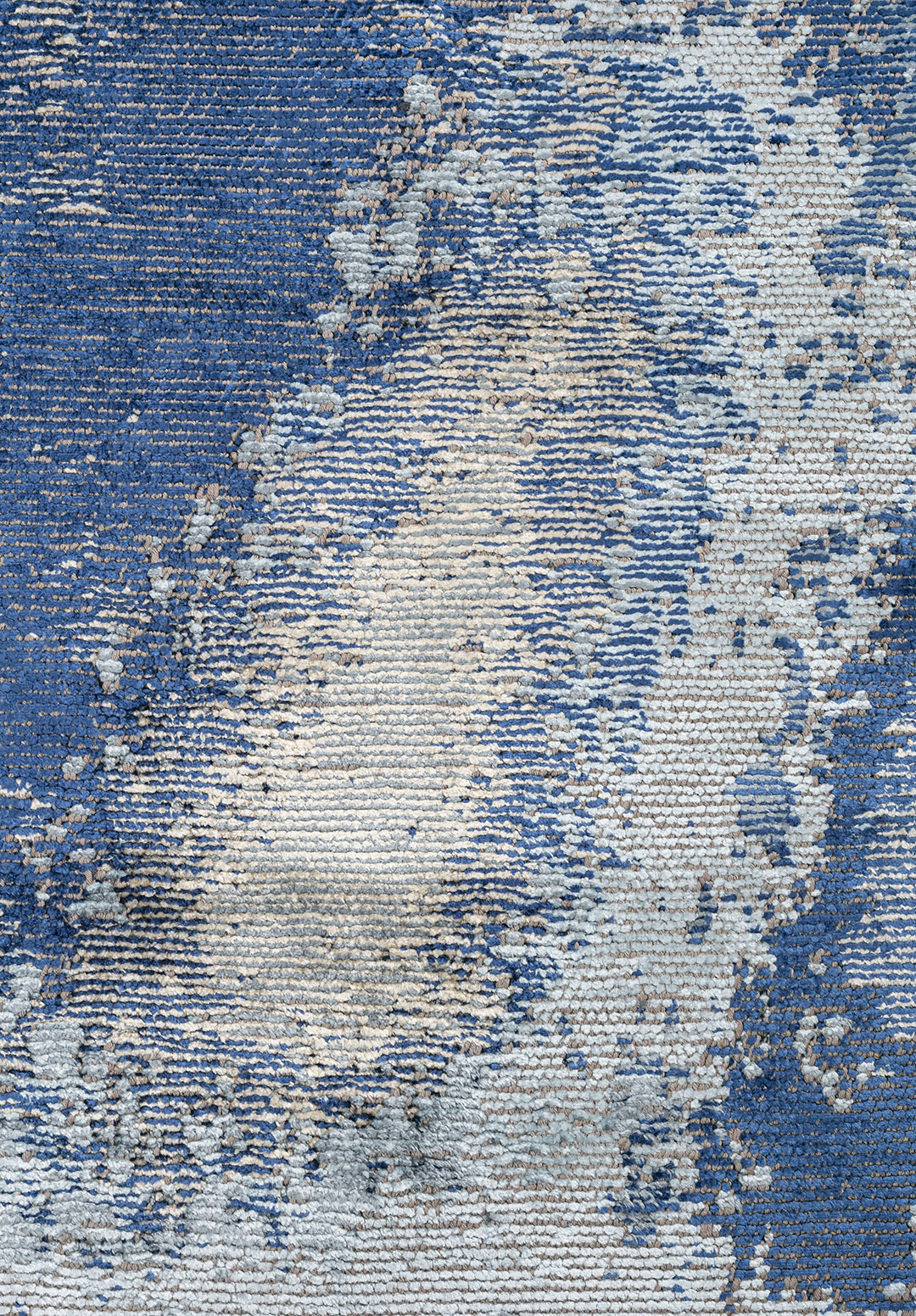 MIST LIGHT CREAM - ICE BLUE - BLUE - NAVY BLUE RUG - 5