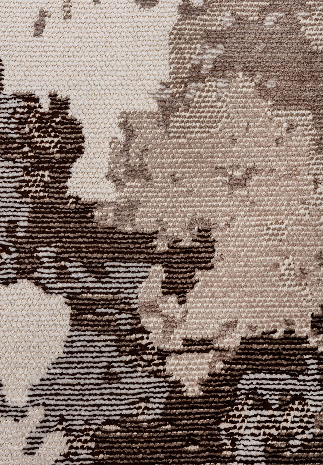 FROST WHITE - DARK BEIGE - DARK BROWN - NOUGAT - STONE RUG - 5