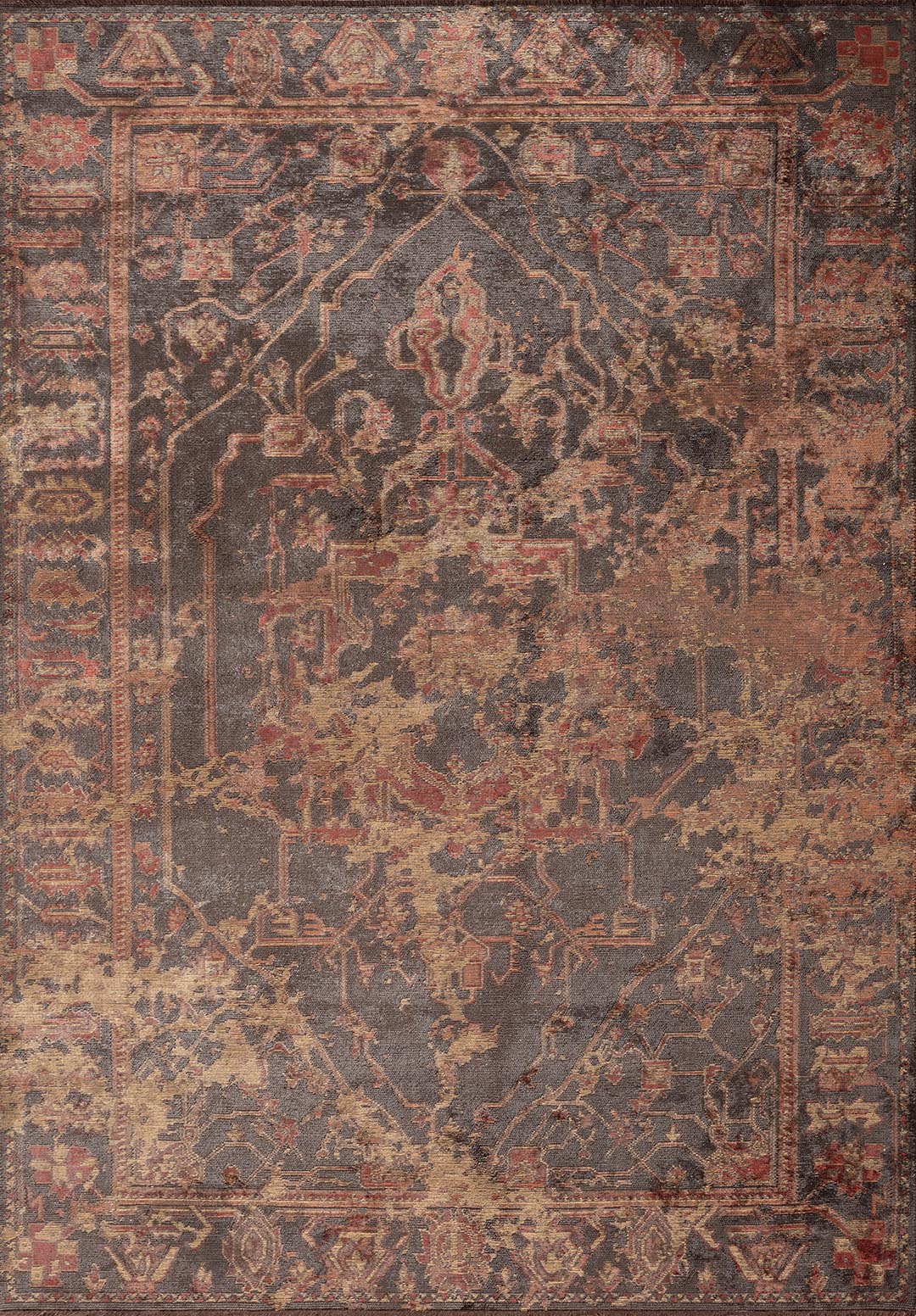 MONARCH ERA GOLD - TERRA - DARK TERRA - ANTHRACITE RUG