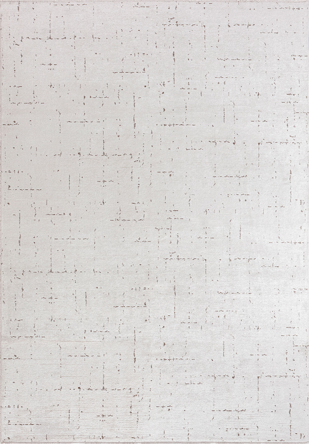 SAND DARK BROWN - ECRU RUG