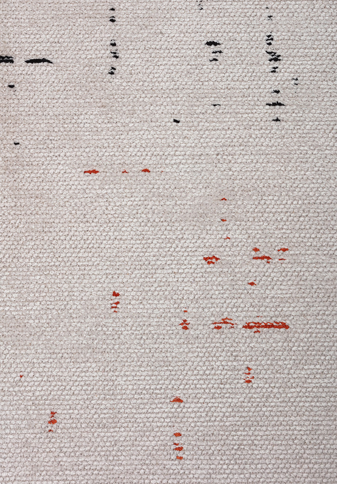 SAND BLACK - RUST - DARK GREY - TERRA - CHARCOAL - ECRU RUG - 5