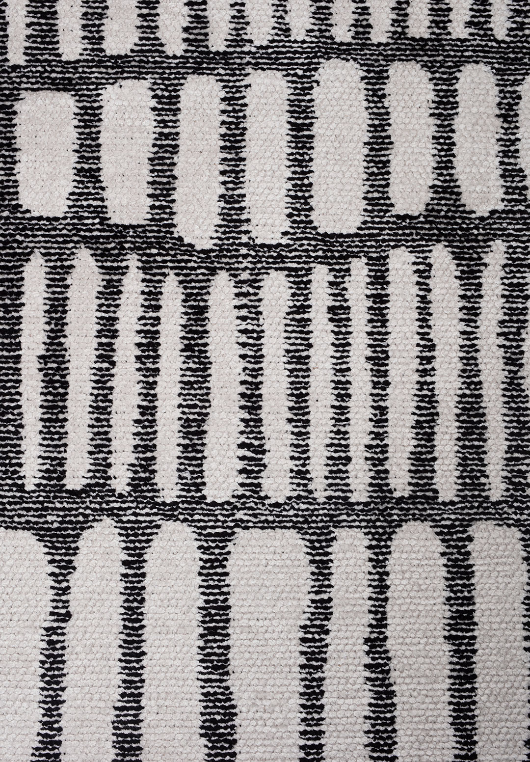 TEMPO BLACK - ECRU RUG - 5