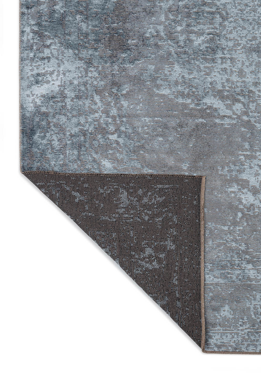 MEDALLION ICE BLUE - BLUE RUG - 3