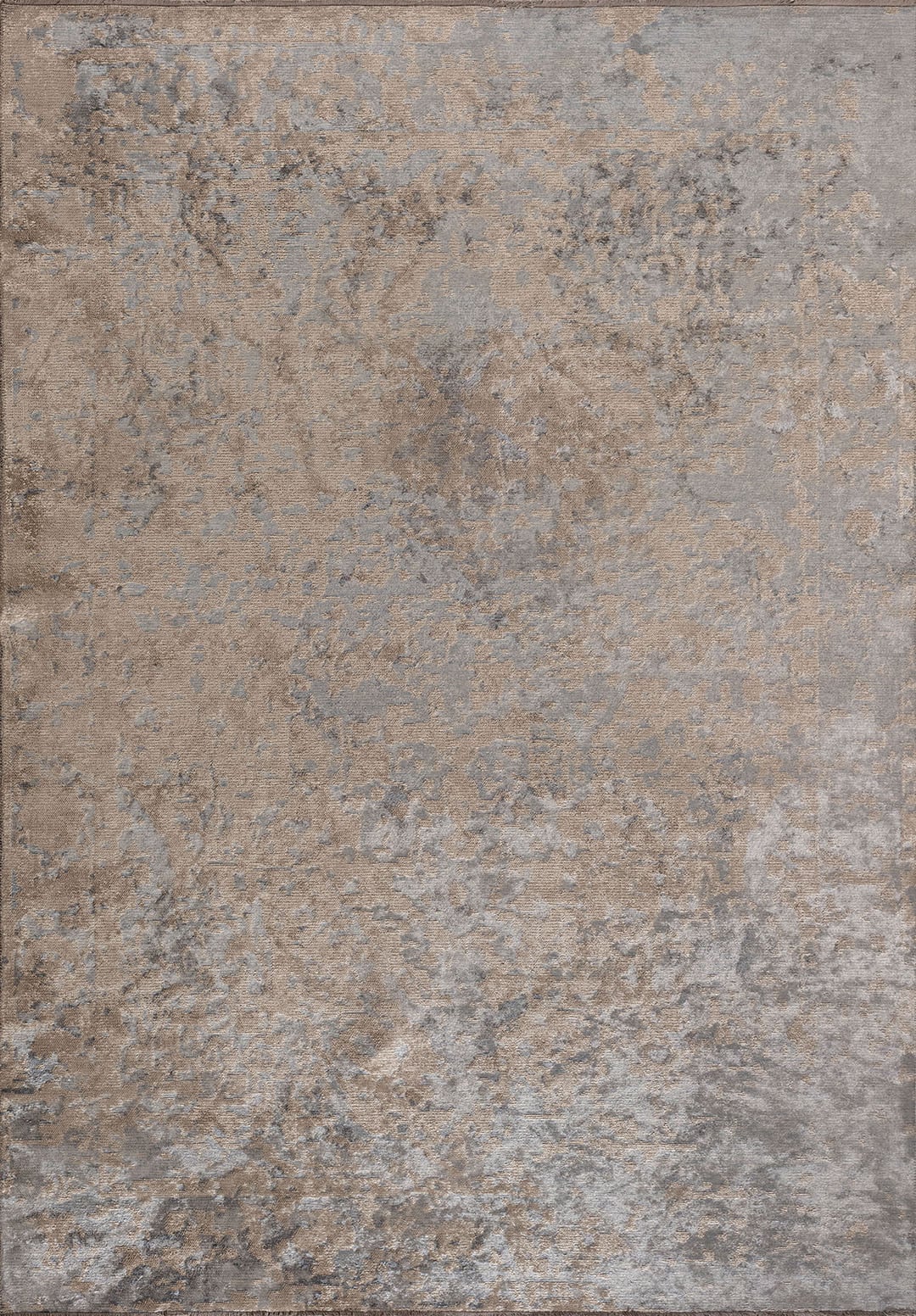 GLORY BLUE - BEIGE RUG